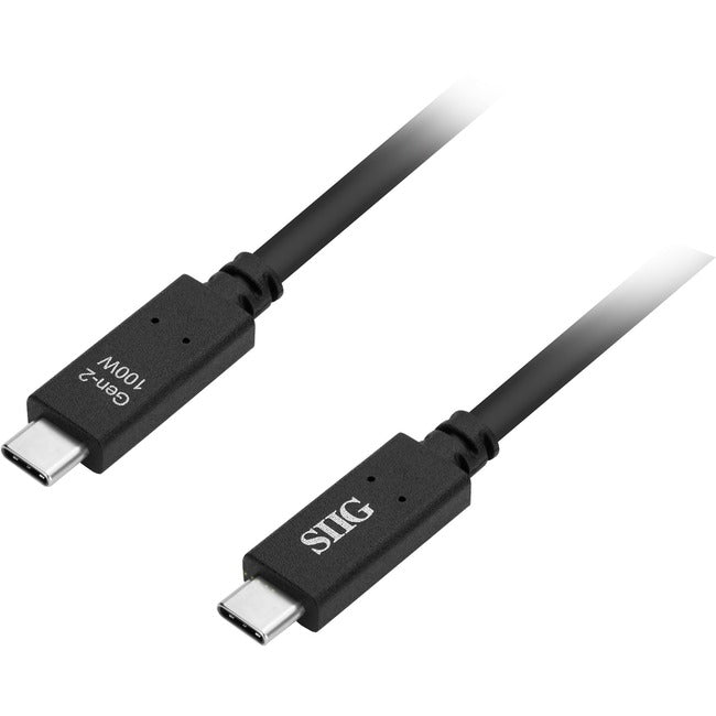 SIIG USB 3.1 Type-C Gen 2 Cable 100W - 1M - American Tech Depot