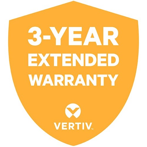 Vertiv 3 Year Extended Warranty for Vertiv Liebert GXT4 240V External Battery Cabinet Includes Parts and Labor