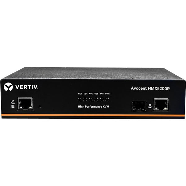 Vertiv Avocent HMX 5000 | High Performance KVM Extender | KVM Receiver | Dual Receiver | DVI-D Audio SFP (HMX5200R-001)