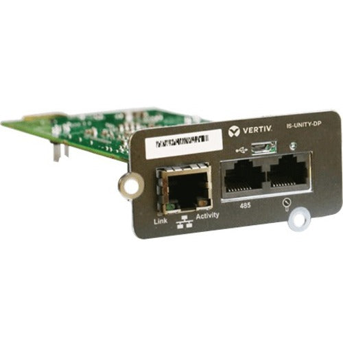 Vertiv Liebert IntelliSlot Unity - SNMP - Network Card | Remote Monitoring - American Tech Depot