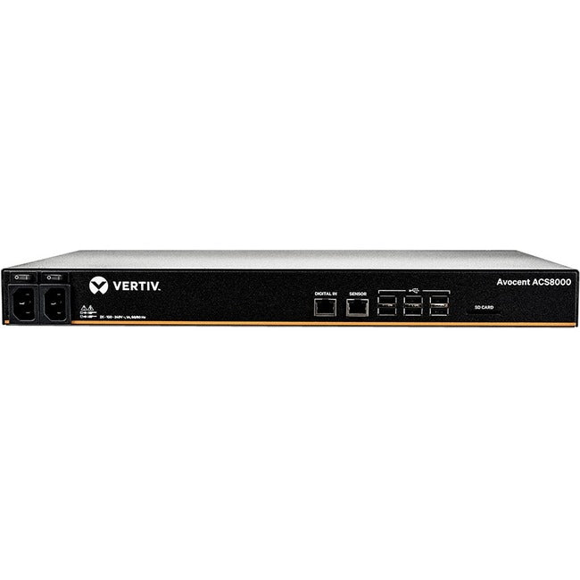 Vertiv Avocent ACS8000 Serial Console - 48 port Console Server | Dual AC