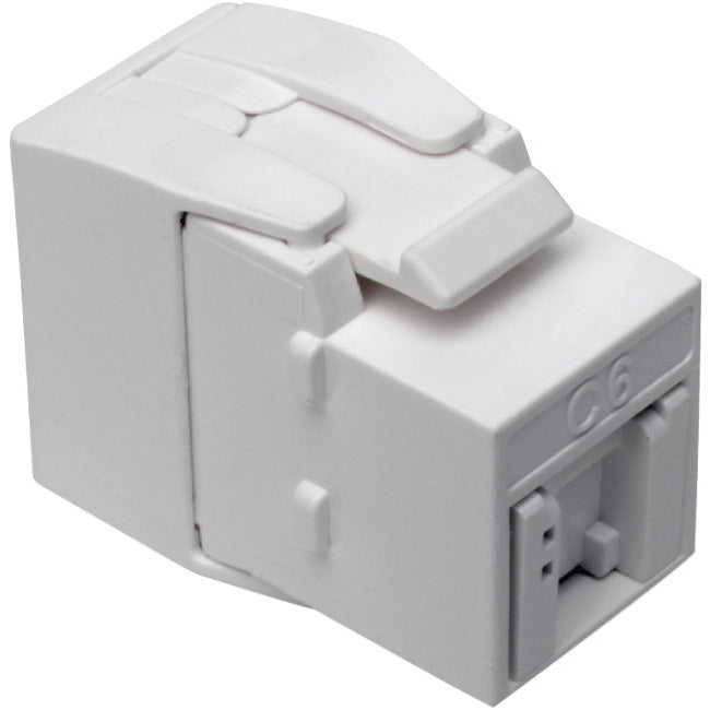 Tripp Lite Cat6a-Cat6 -Cat5e Toolless Keystone Jack RJ45 Shuttered Dust Cap - American Tech Depot