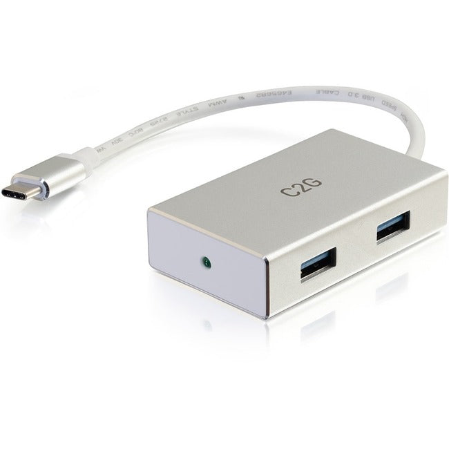 C2G USB C Hub - USB C 3.0 to 4-Port USB Hub - American Tech Depot