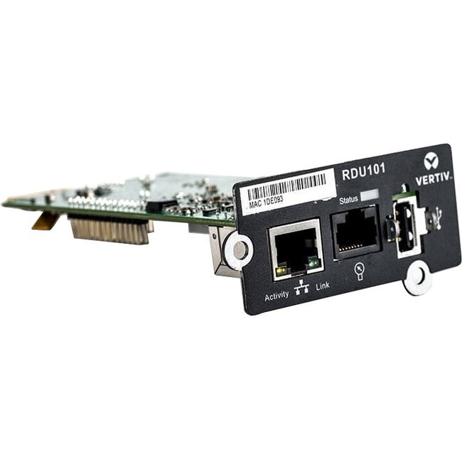 Vertiv Liebert IntelliSlot RDU101 - Network Card | Remote Monitoring - American Tech Depot