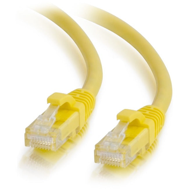 C2G 6IN Cat6a Snagless Unshielded (UTP) Network Patch Ethernet Cable-Yellow - American Tech Depot