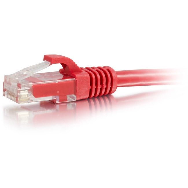 C2G 6IN Cat6a Snagless Unshielded (UTP) Network Patch Ethernet Cable-Red - American Tech Depot