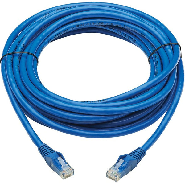 Tripp Lite Cat6 Snagless UTP Network Patch Cable (RJ45 M-M), Blue, 20 ft. - American Tech Depot