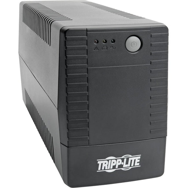 Tripp Lite UPS Desktop 450VA 300W AVR Battery Back Up Compact 120V 4 Outlet - American Tech Depot