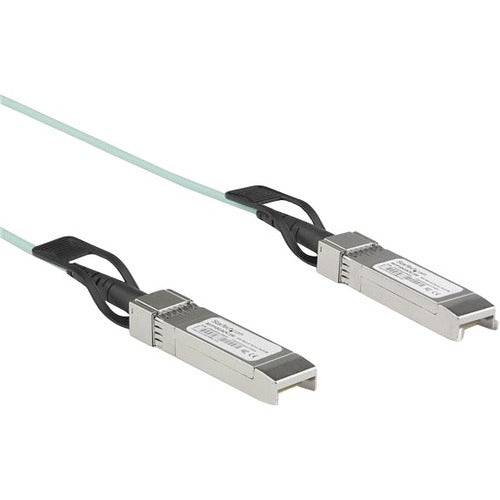 StarTech.com Dell EMC AOC-SFP-10G-2M Compatible 2m 10G SFP+ to SFP AOC Cable - 10GbE SFP+ Active Optical Fiber - 10Gbps SFP + Cable 6.5' - American Tech Depot