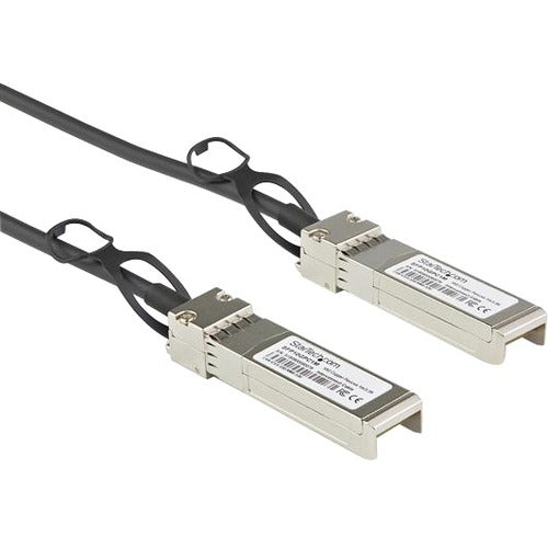 StarTech.com 1m SFP+ to SFP+ Direct Attach Cable for Dell EMC DAC-SFP-10G-1M - 10GbE SFP+ Copper DAC 10 Gbps Passive Twinax - American Tech Depot