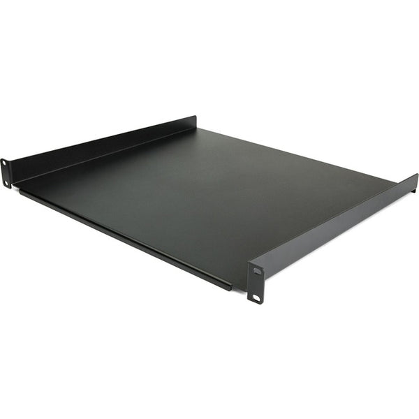 StarTech.com 1U Server Rack Cabinet Shelf - Fixed 16" Deep Cantilever Rackmount Tray for 19" Data-AV-Network Enclosure w-cage nuts, screws