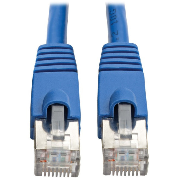 Tripp Lite Cat6a Ethernet Cable 10G STP Snagless Shielded PoE M-M Blue 15ft - American Tech Depot