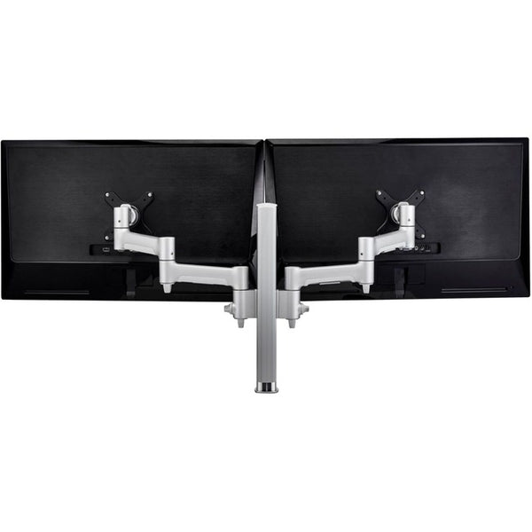 Atdec dual monitor desk mount - Flat and Curved up to 32in - VESA 75x75, 100x100