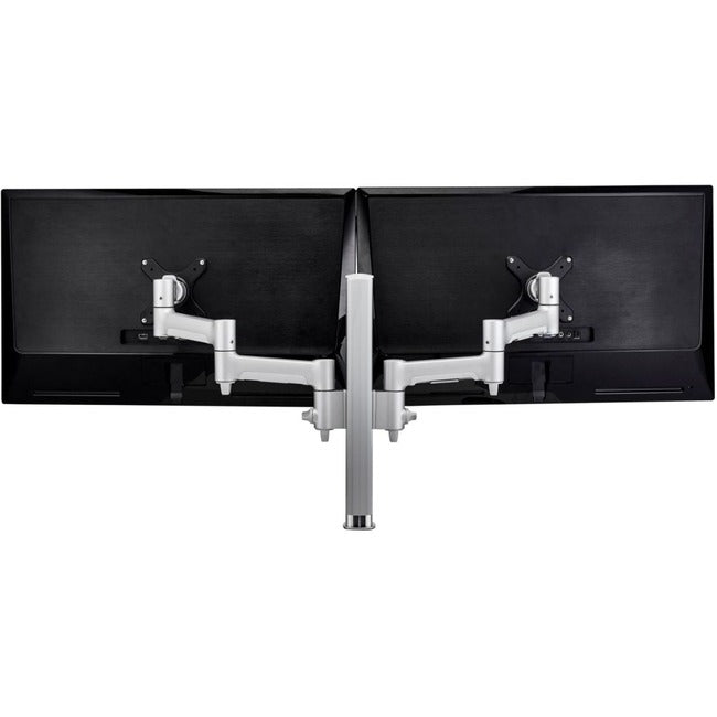 Atdec dual monitor desk mount - Flat and Curved up to 32in - VESA 75x75, 100x100