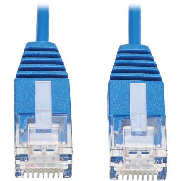 Tripp Lite Cat6 Gigabit Ethernet Cable Molded Ultra-Slim RJ45 M-M Blue 6in - American Tech Depot