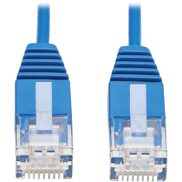 Tripp Lite Cat6a 10G Certified Molded Ultra-Slim UTP Ethernet Cable (RJ45 M-M), Blue, 3 ft. - American Tech Depot