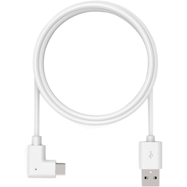 Charging Cable USB-C to USB C 90-Degree 2.0 Charge - 6ft - White