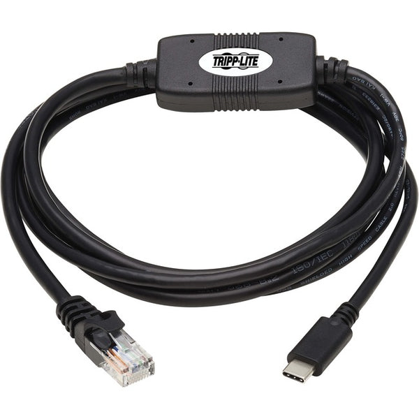 Tripp Lite U209-006-RJ45XC USB-C to RJ45 Serial Rollover Cable, M-M, 6 ft. (1.8 m)