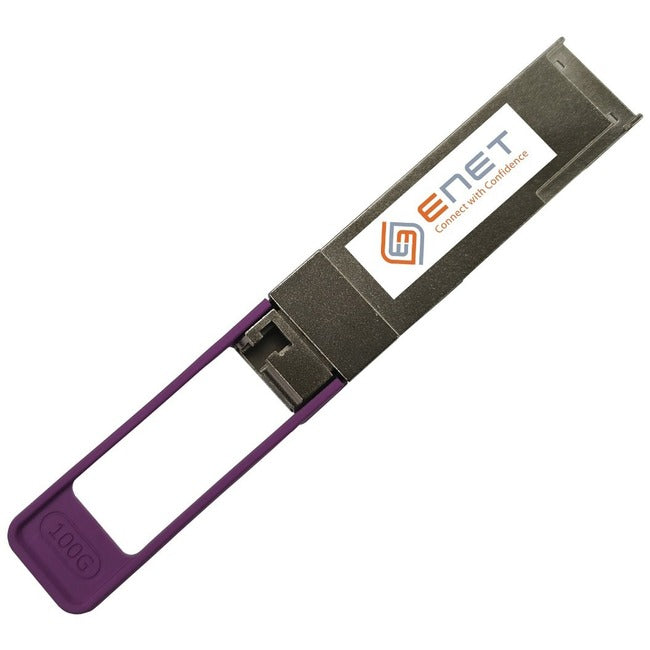 ENET Dell 407-BBSL-BXU Compatible - Functionally Identical 100GBASE-BIDI QSFP28 1271-1331nm 10km DOM SMF Simplex LC Connector Commercial Temp