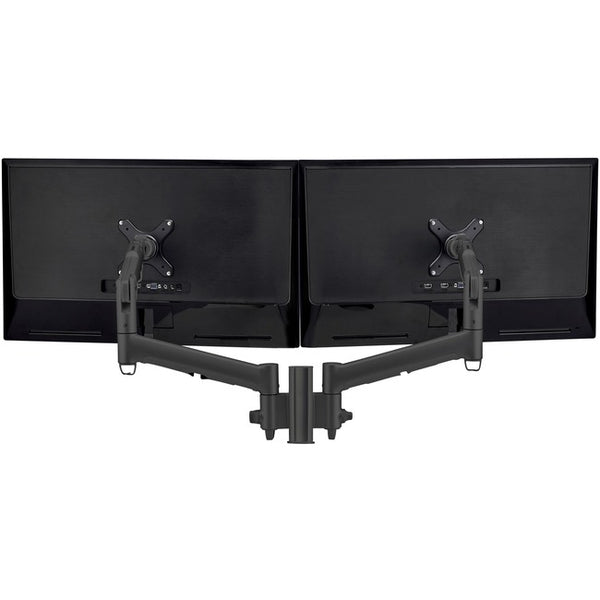 Atdec dual dynamic monitor arm desk mount - Flat and Curved up to 32in - VESA 75x75, 100x100