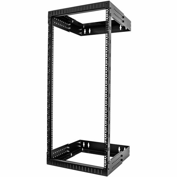 StarTech.com 24U 19" Wall Mount Network Rack - Adjustable Depth 12-20" Open Frame for Server Room -AV-Data-Computer Equipment w-Cage Nuts